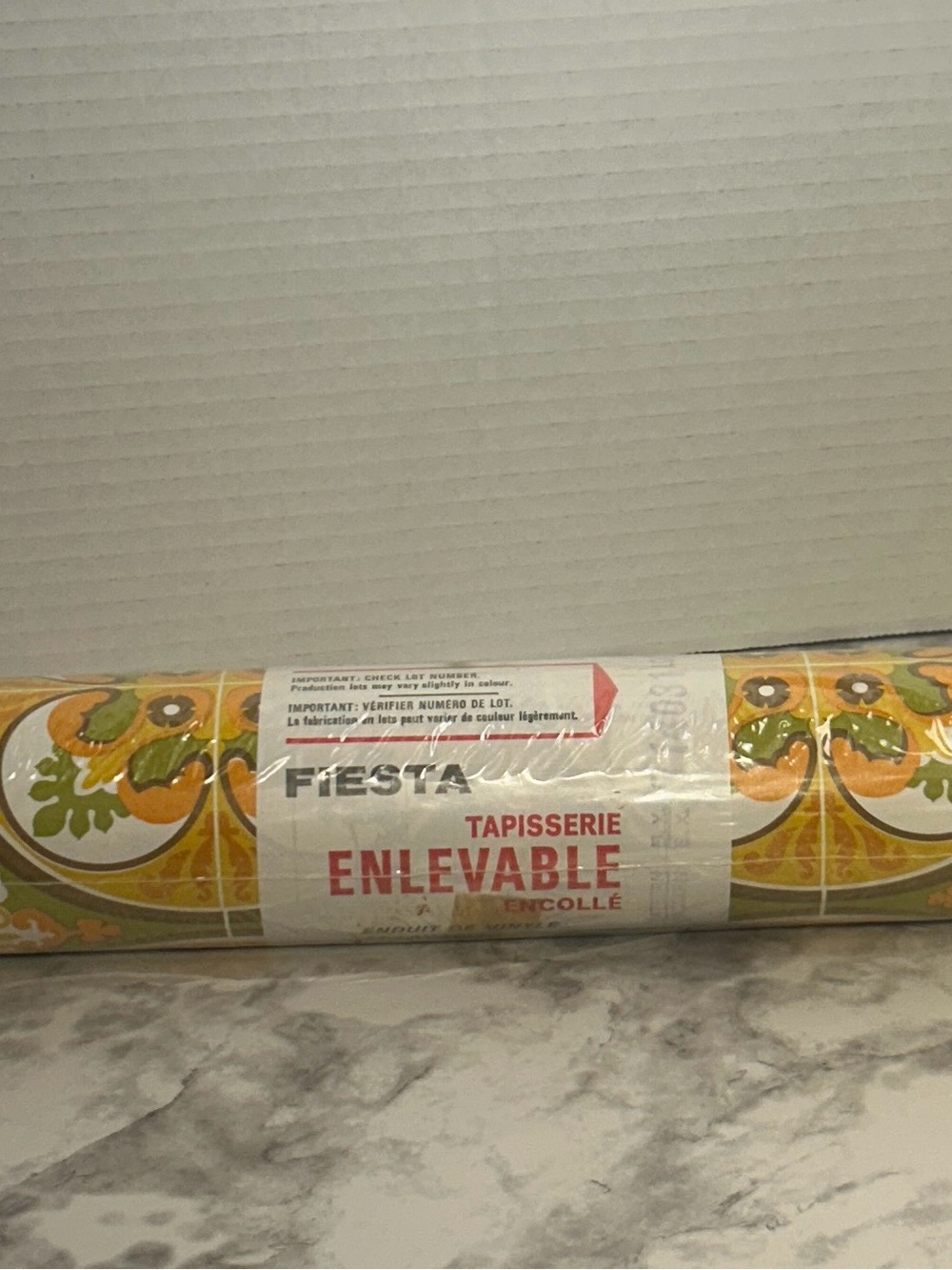 Funky Fiesta Wallpaper Roll in Yellow and Green